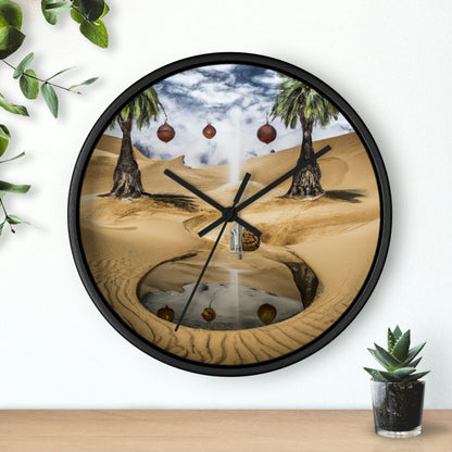 El espejismo de las arenas del desierto - El reloj de pared alienígena