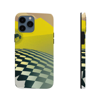 „Lost and Found in the Desert: A Bee's Journey“ – The Alien Tough Phone Cases