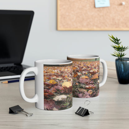 "Autumn's Forgotten Mystery" - The Alien Ceramic Mug 11 oz