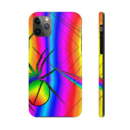 "A Spinnerette's Prismatic Web" - The Alien Tough Phone Cases