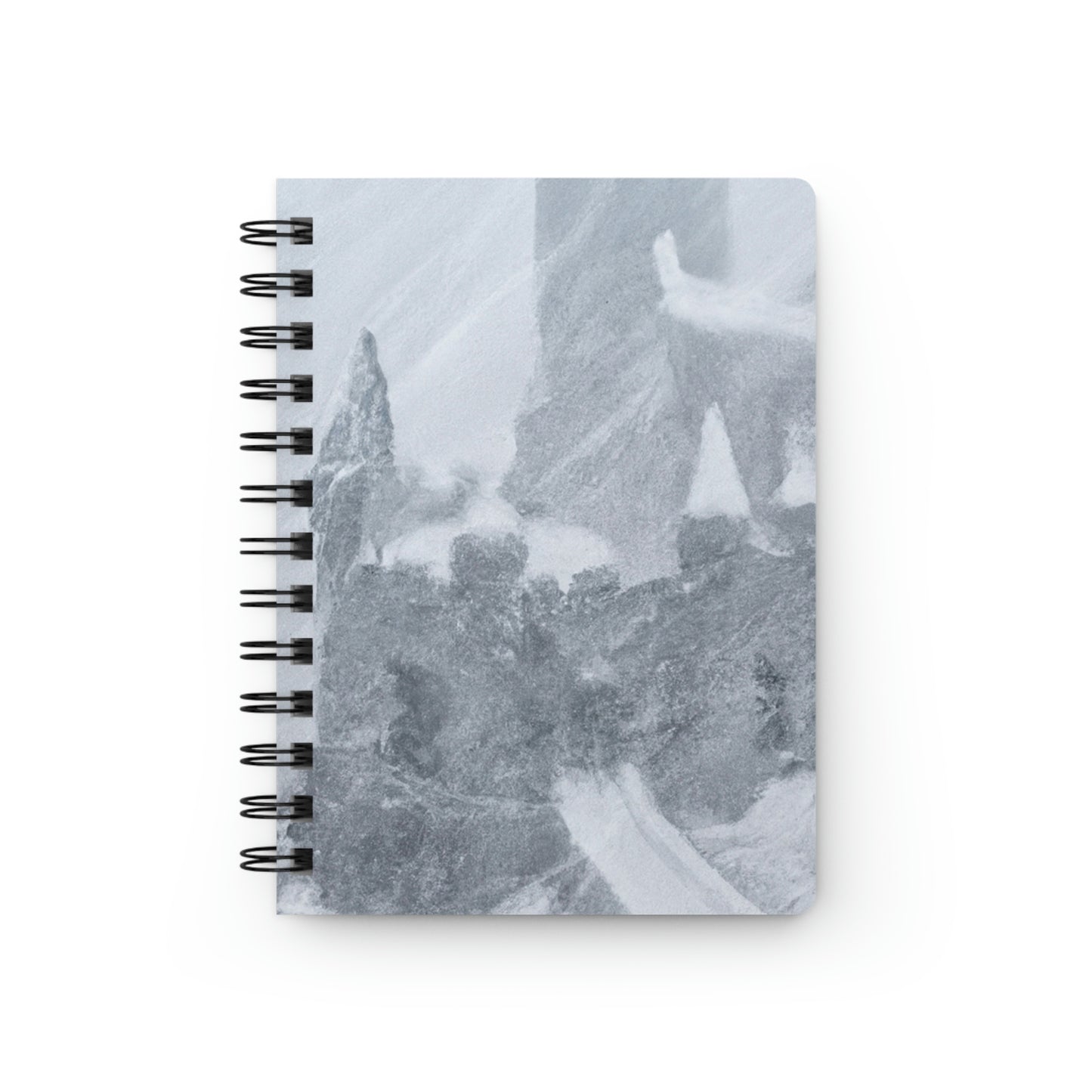 The Lost Castle Within the Snowstorm. - The Alien Spiral Bound Journal