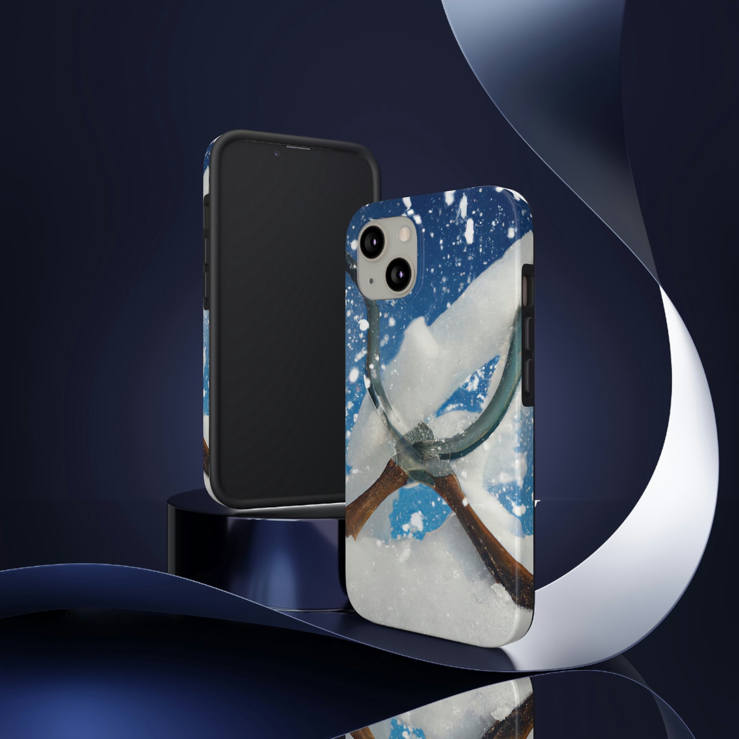 Frozen Sling Shot Shrapnel - The Alien Tough Phone Cases