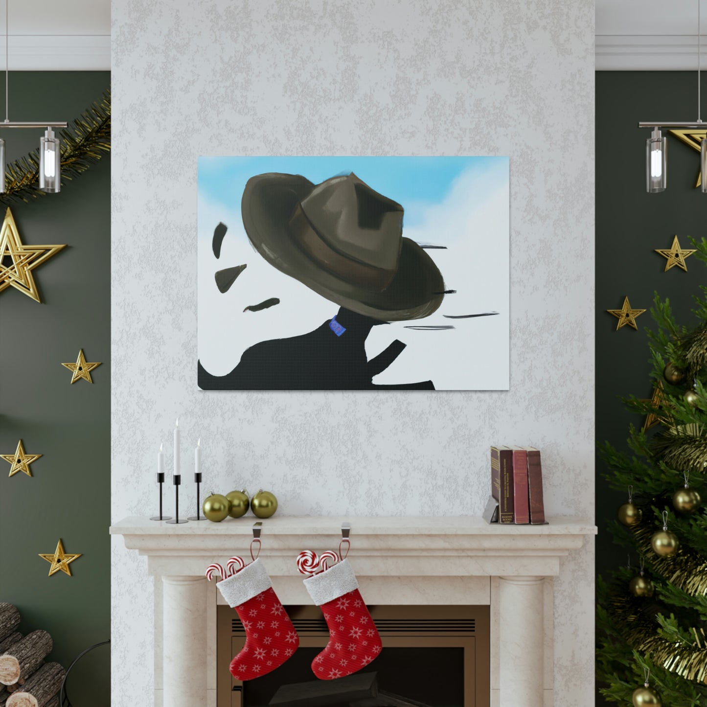 "The Hat Hunter" - Die Alien-Canva