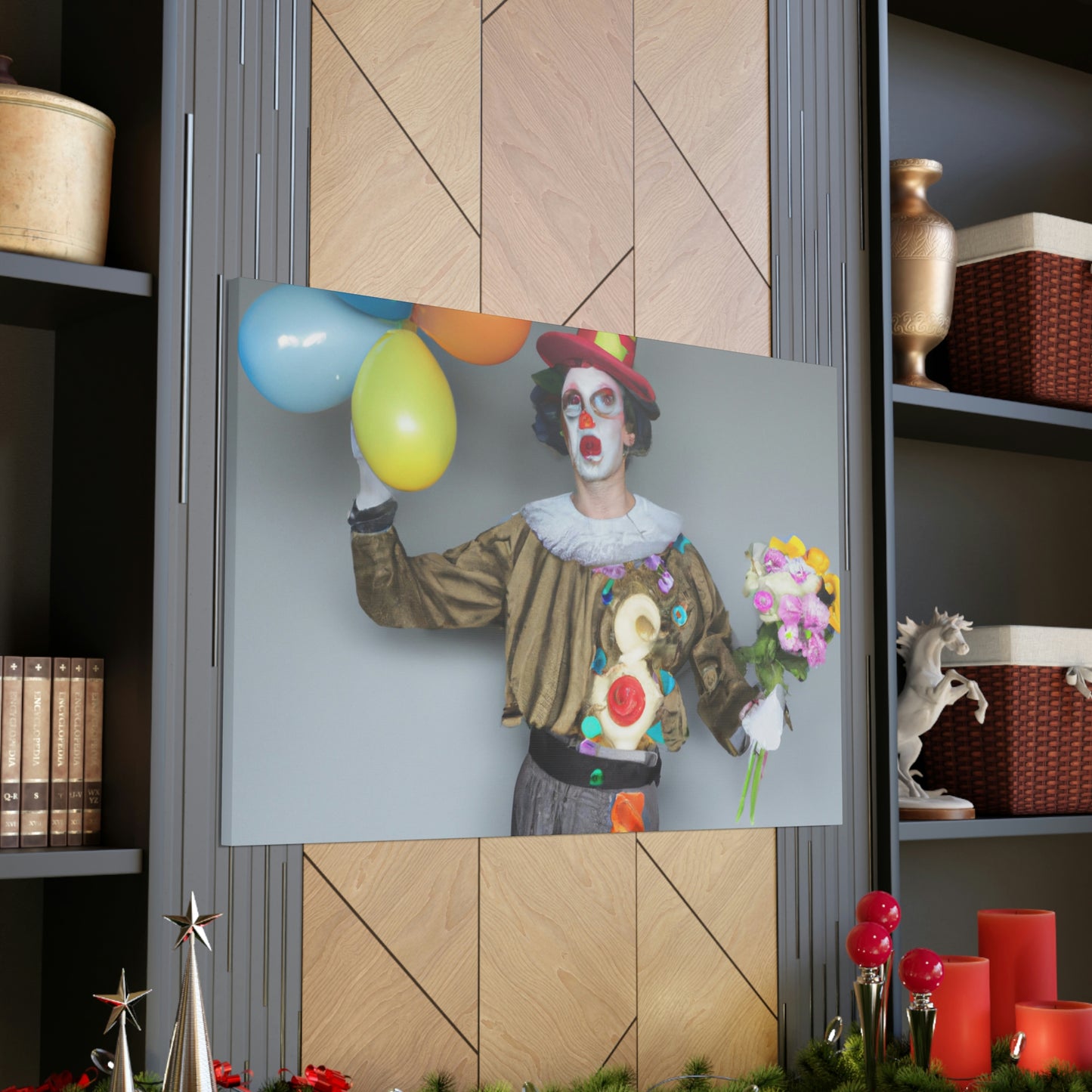 "Clowning Around with Balloons" - The Alien Canva