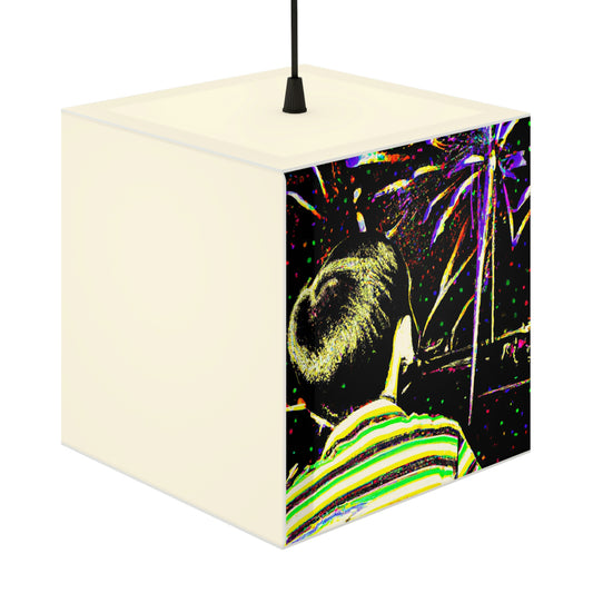 "A Nighttime Spectacle of Wonder" - The Alien Light Cube Lamp