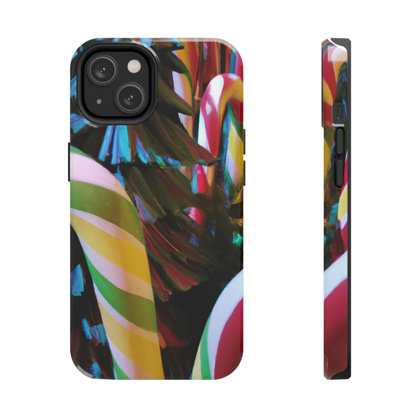 "Candy Cane Wonderland" - The Alien Tough Phone Cases