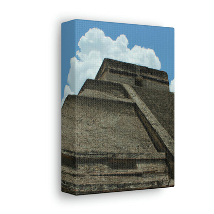 "The Ancient Pyramid's Hidden Treasures" - The Alien Canva