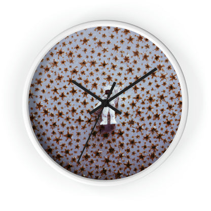 "A Small Adventurer Among Giant Stars" - The Alien Wall Clock