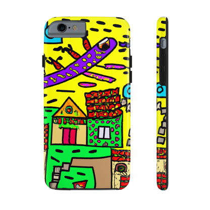 "A Slumbering Village of the Soaring Dragon" - The Alien Tough Phone Cases