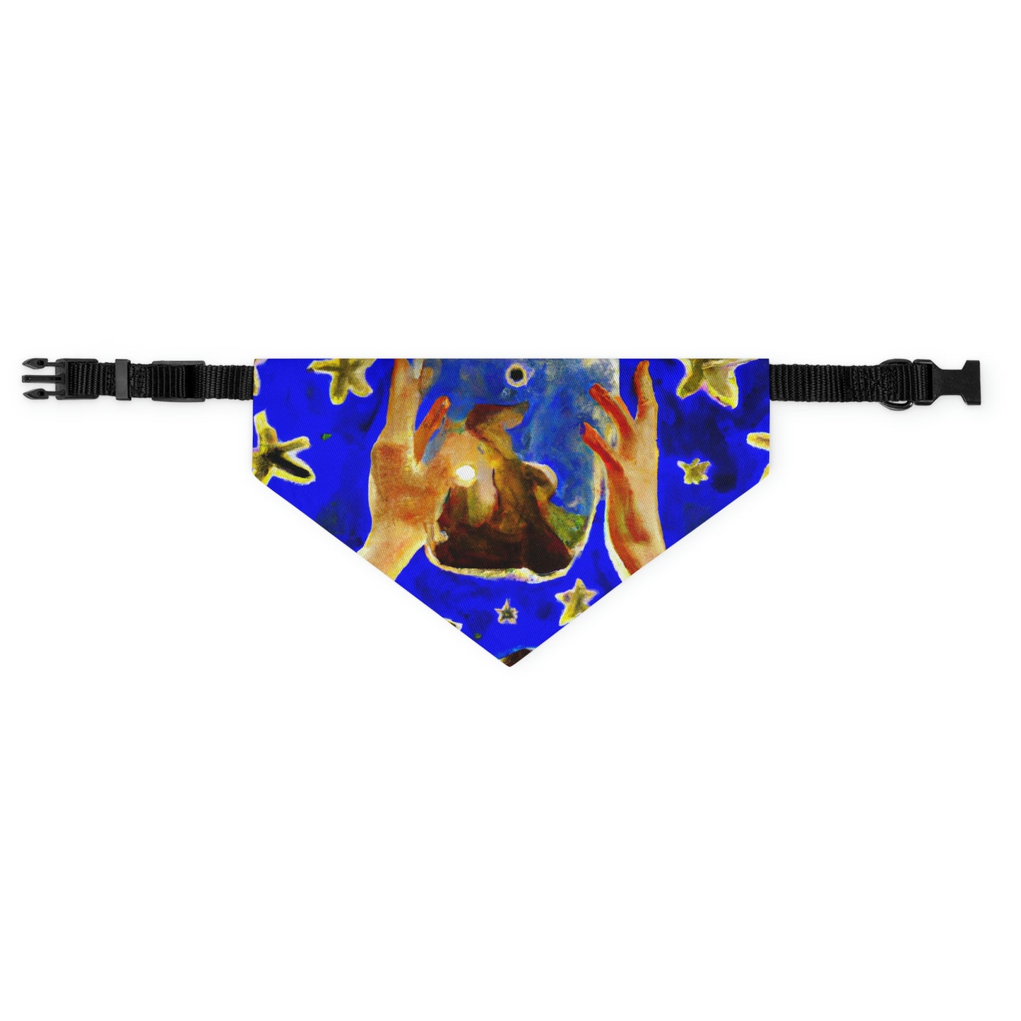 "A Jarful of Stardust" - The Alien Pet Bandana Collar