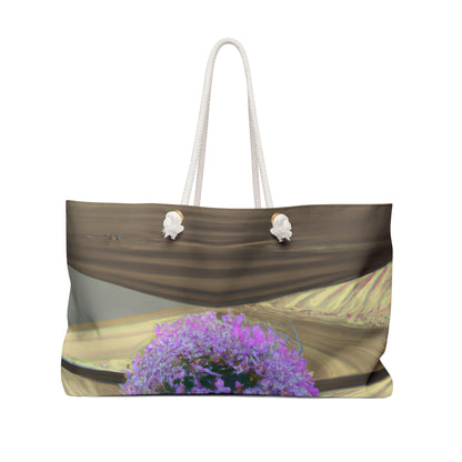 "A Blooming Miracle: Beauty in Chaos" - The Alien Weekender Bag