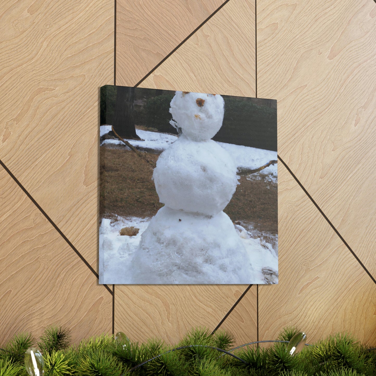 "El muñeco de nieve Frosty Snowcone" - The Alien Canva