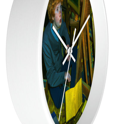 The Attic's Secrets: A Tale of Magic and Redemption - The Alien Wall Clock