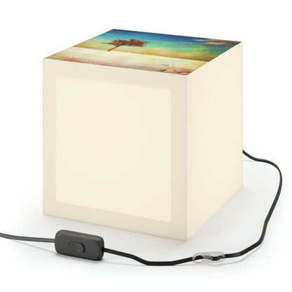 "Alone in the Snowy Meadow" - The Alien Light Cube Lamp