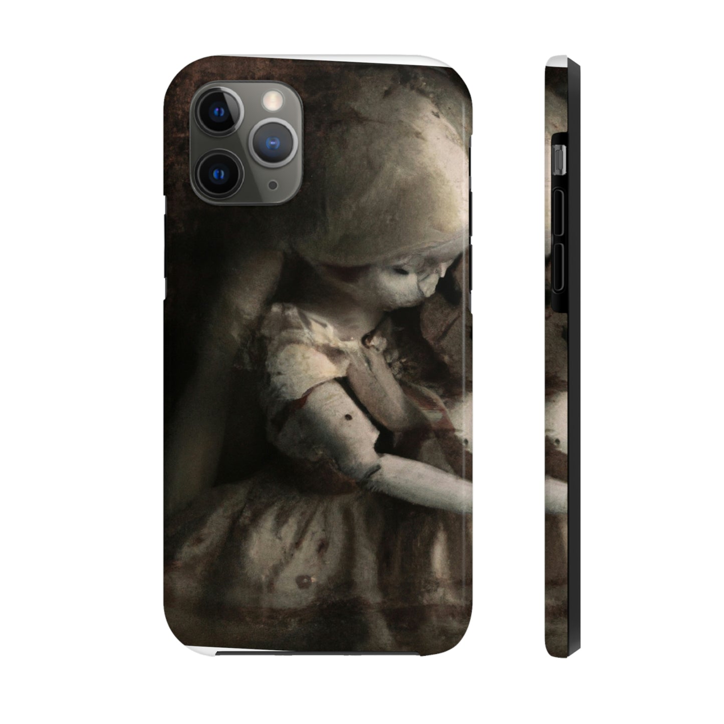 "A Melancholy Tango of Two Dolls" - The Alien Tough Phone Cases