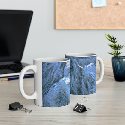 "Frozen Labyrinth" - The Alien Ceramic Mug 11 oz