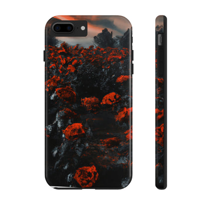 "Inferno der Blüten" - Die Alien Tough Phone Cases