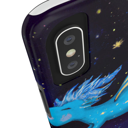 "Drifting Among the Stars: Die Geschichte eines Drachenbabys" - Die Alien Tough Phone Cases