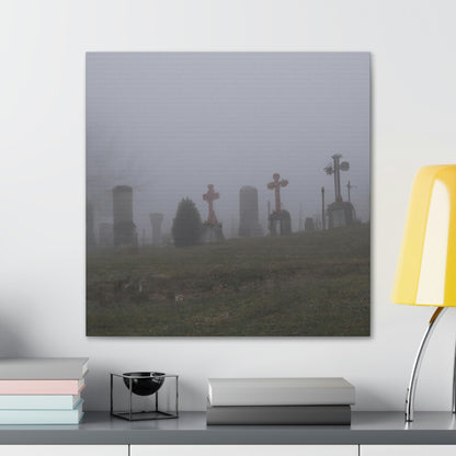 "The Foggy Graveyard" - The Alien Canva