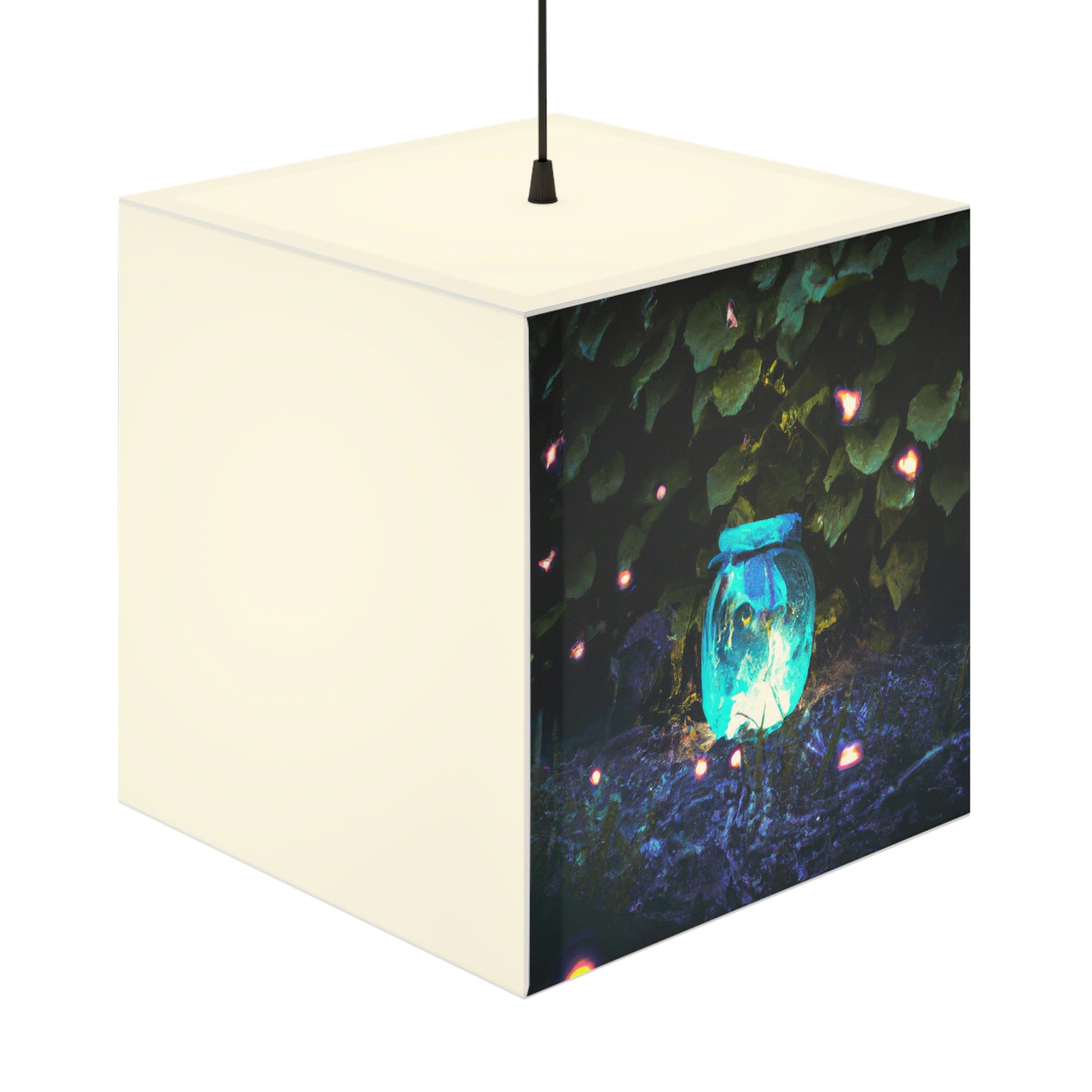 "Luminescence of Forgotten Dreams" - The Alien Light Cube Lamp