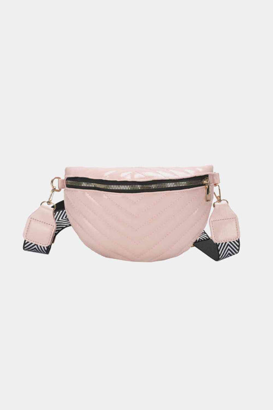 Bolso bandolera de cuero PU