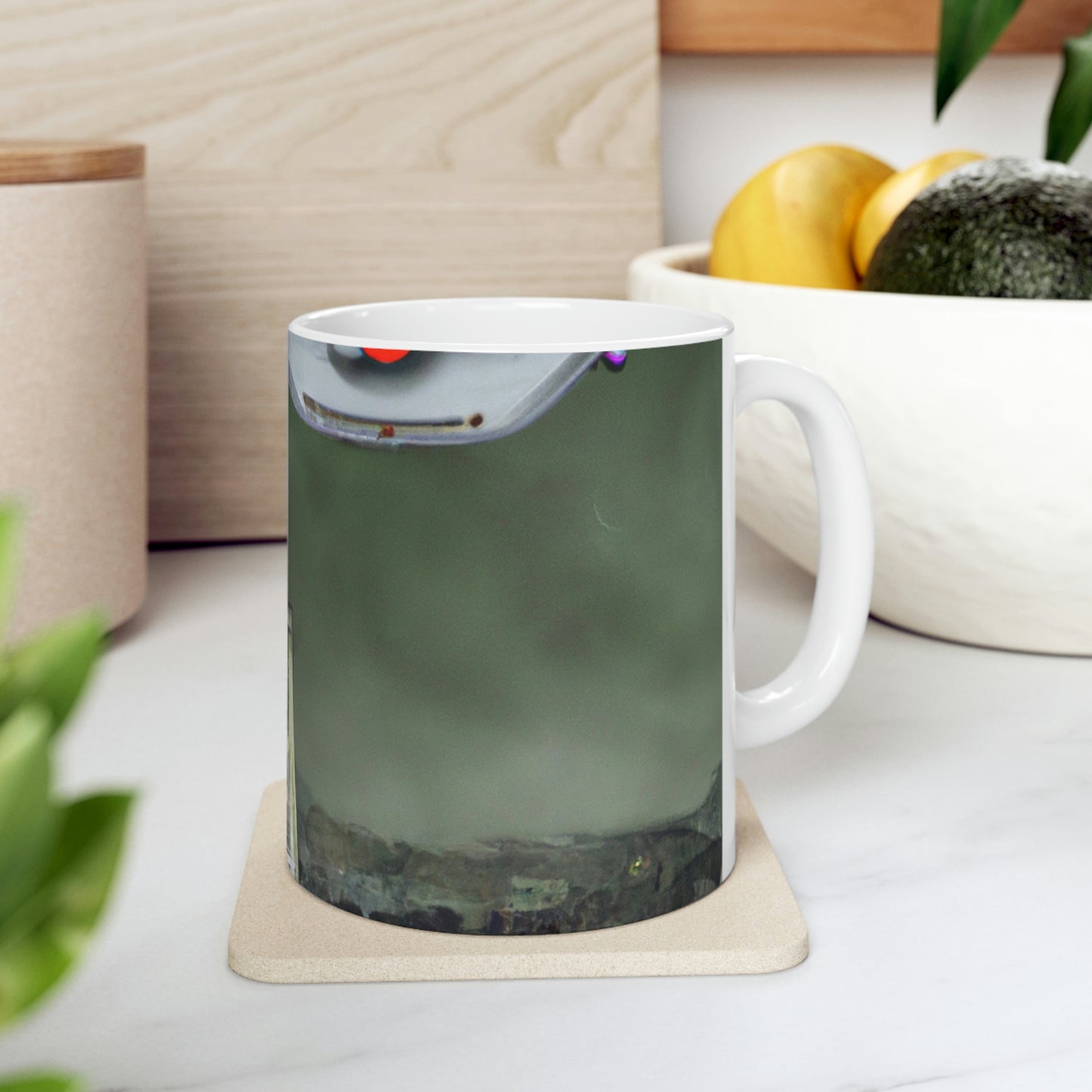 "Conundrum in the Ruins" - The Alien Ceramic Mug 11 oz