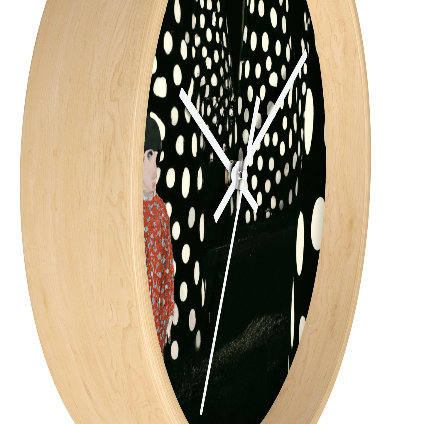 Staring Into The Night Woods - The Alien Wall Clock