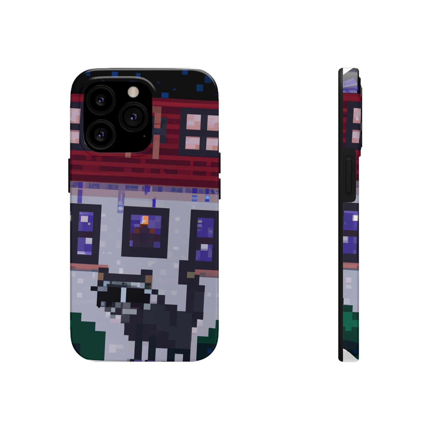 "Caper in the Mansion: A Raccoon's Adventure" - The Alien Tough Phone Cases