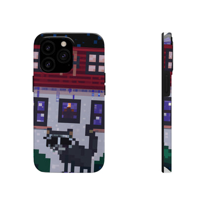 "Caper in the Mansion: A Raccoon's Adventure" - Las fundas para teléfonos Alien Tough