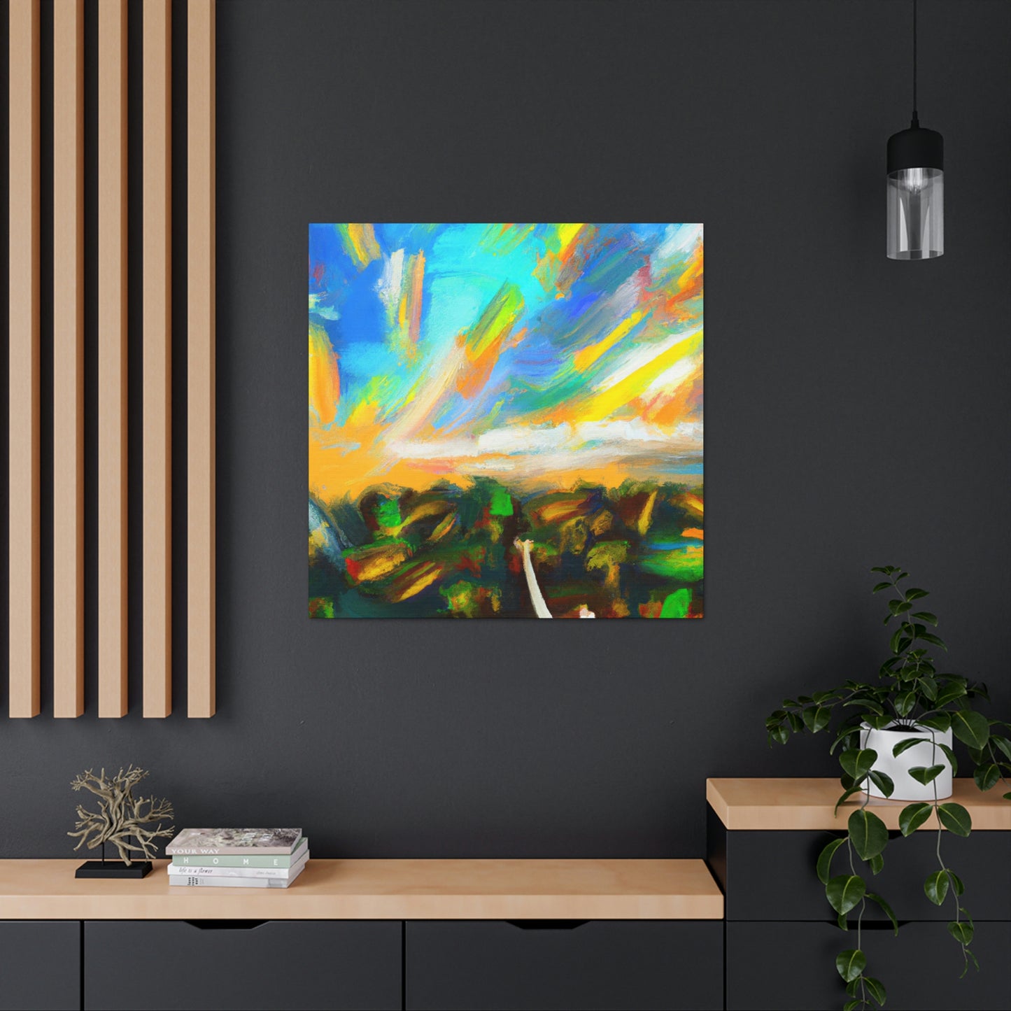 "Dreamscape Masterpiece" - Canvas