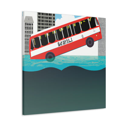 "The Great Escape: Flying the Bus Out of a Sinking City" - The Alien Canva