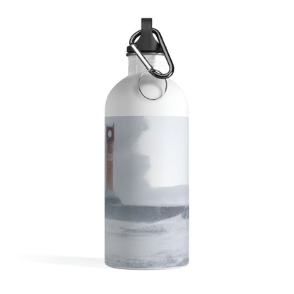 Answer: "A Storm's Beacon: The Heart of a Lighthouse" - The Alien Stainless Steel Water Bottle