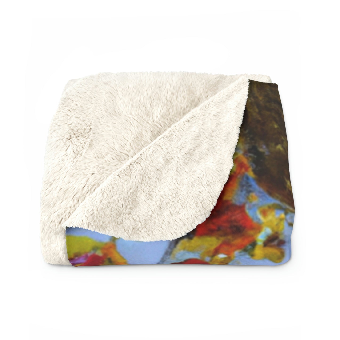 "Autumn Scarecrow Blues" - The Alien Sherpa Fleece Blanket