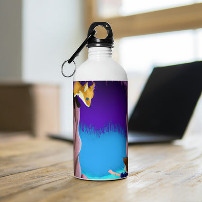 The Fox in the Cavern - The Alien Stainless Steel Water Bottle