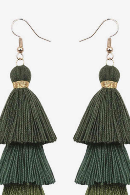 Layered Tassel Earrings