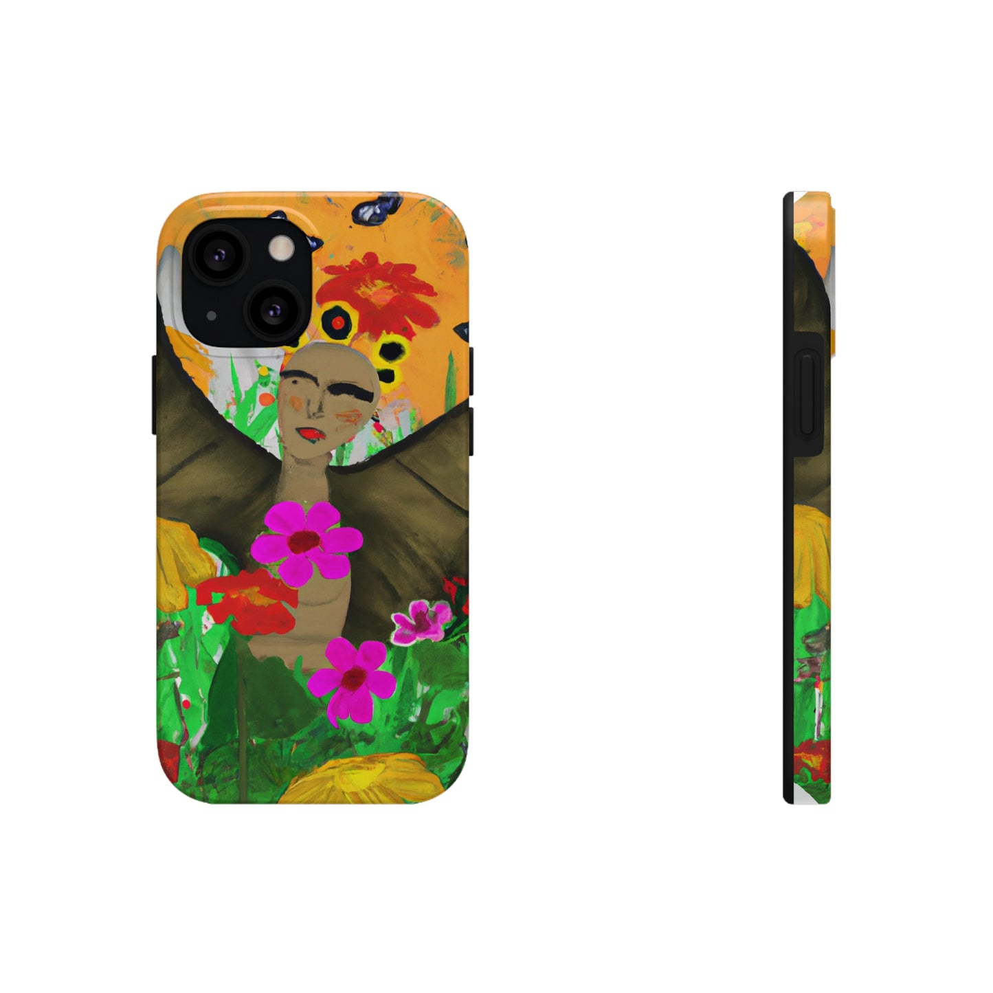 "Butterfly Ballet in the Wildflower Meadow" - The Alien Tough Phone Cases