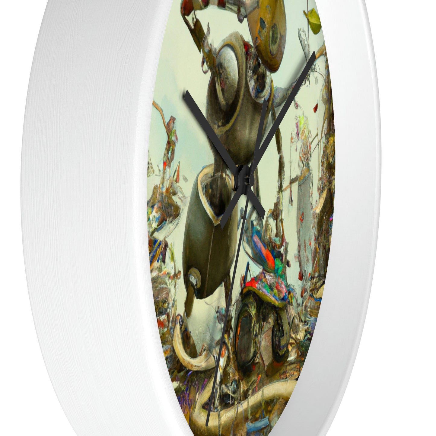 Robot Rejuvenates the Wilds - The Alien Wall Clock