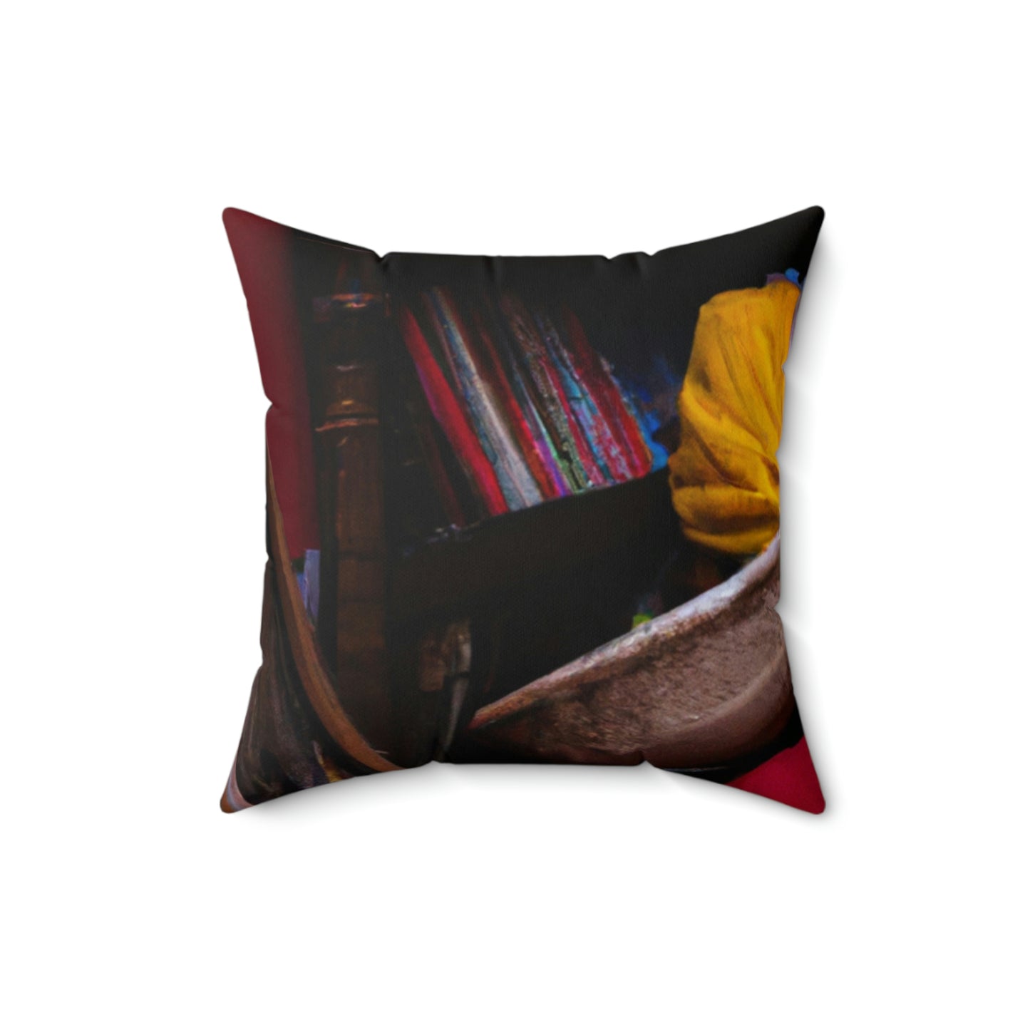 The Lost Library of the Magisters' Attic. - The Alien Square Pillow