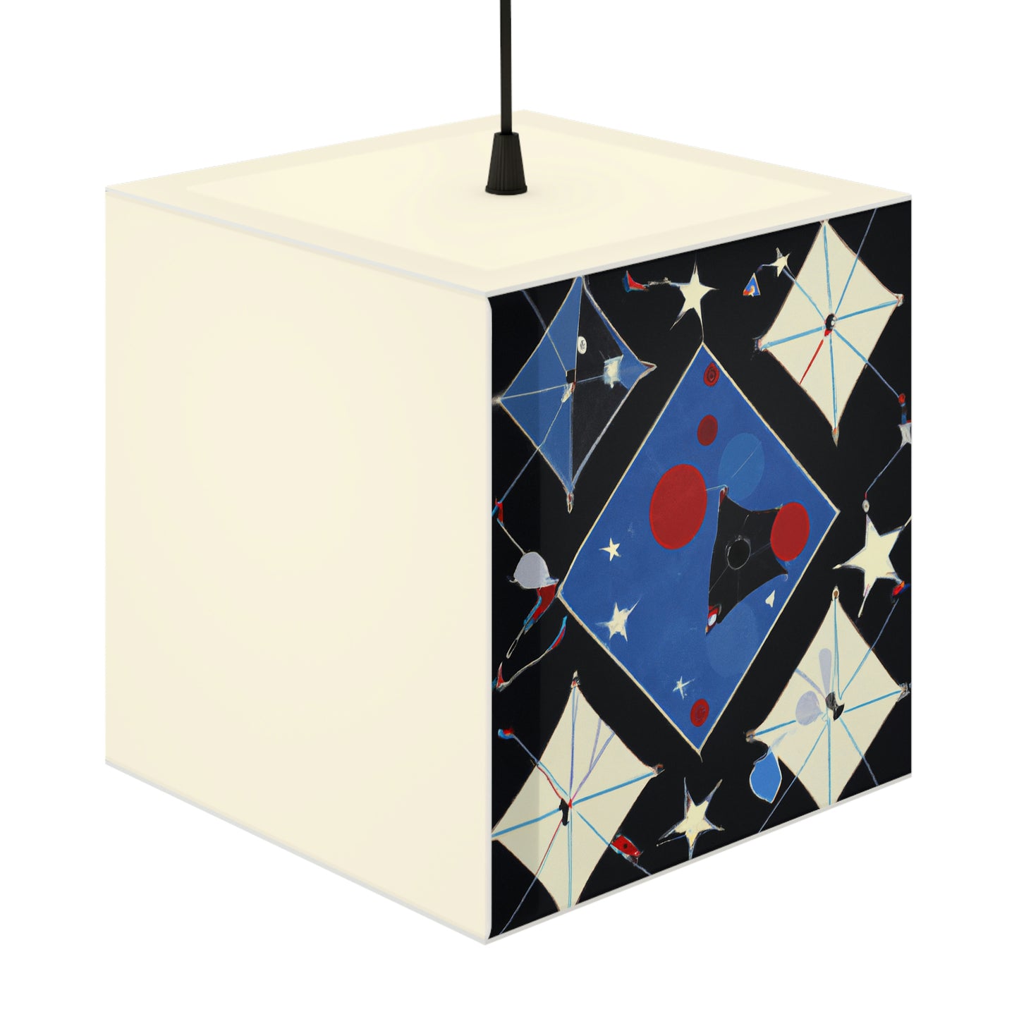 "Kites Illuminating the Starry Sky" - Die Alien Light Cube Lampe