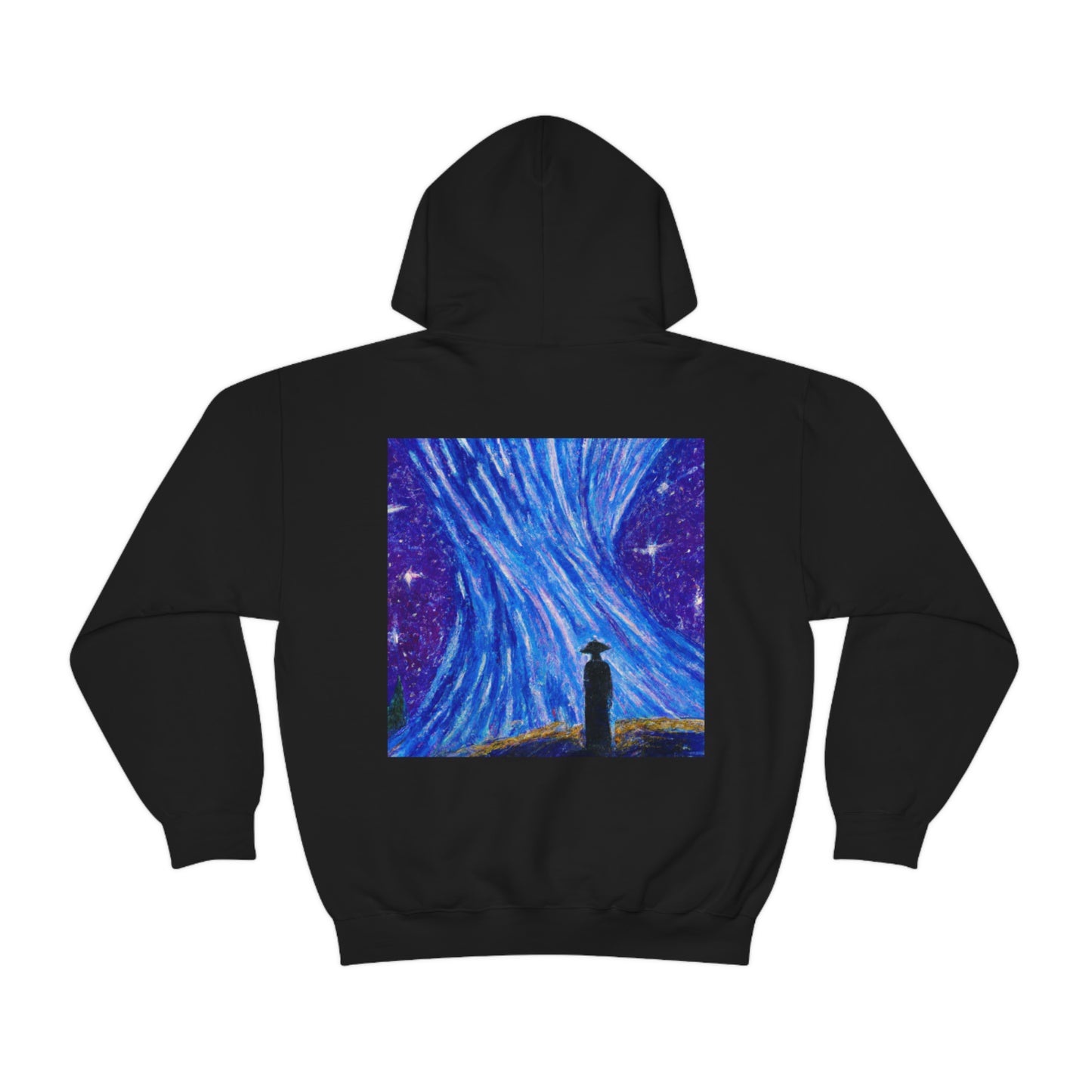 "A Starlit Solace" - The Alien Unisex Hoodie