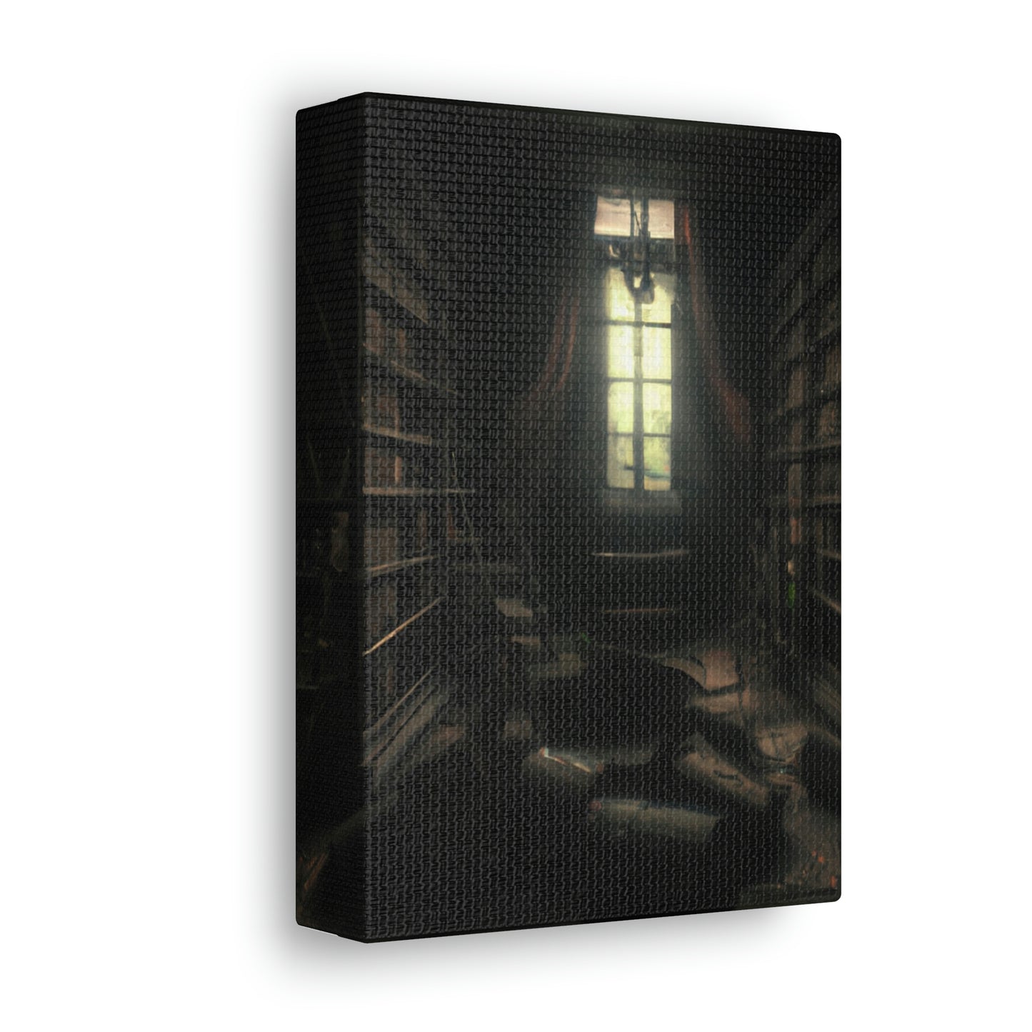 "La biblioteca secreta de las sombras" - The Alien Canva