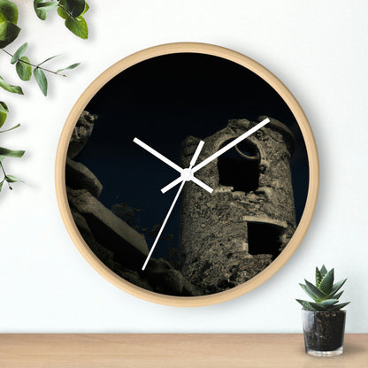 "The Lone Owl's Watchtower" - The Alien Wall Clock