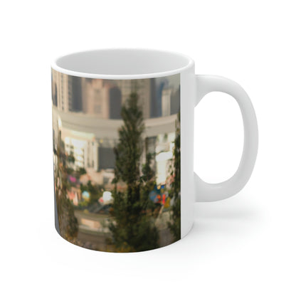 "The Far Away View" - The Alien Ceramic Mug 11 oz