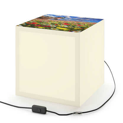 "A Blissful Tour of Floral Splendor" - The Alien Light Cube Lamp