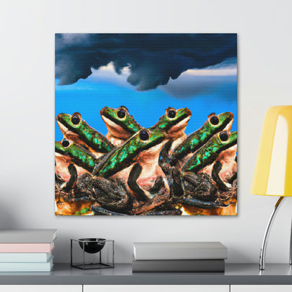 "A Frog Chorus in the Thunderstorm" - The Alien Canva