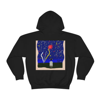 "A Spark of Solitude" - The Alien Unisex Hoodie