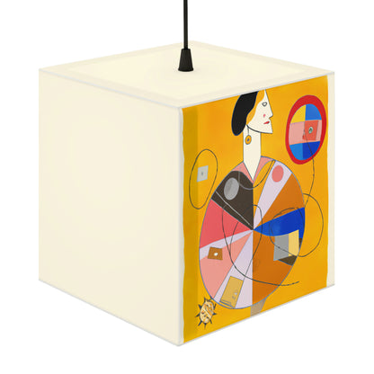 threatened by a natural disaster

"A Town Under Siege: The Difficult Choices of a Young Hero". - The Alien Light Cube Lamp