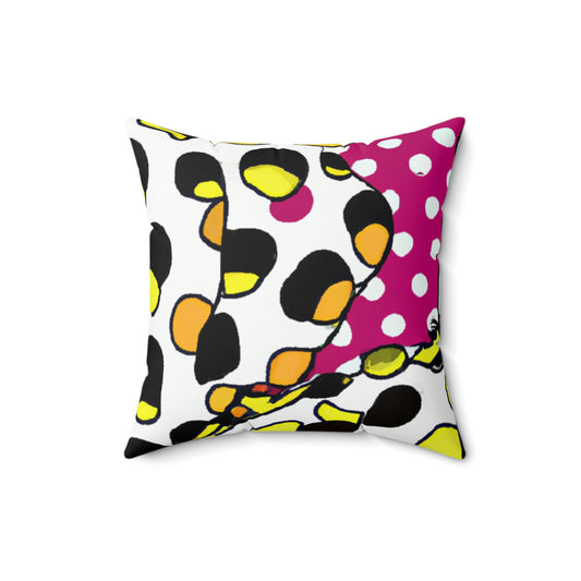 "Cave of Sweet Wonders" - The Alien Square Pillow