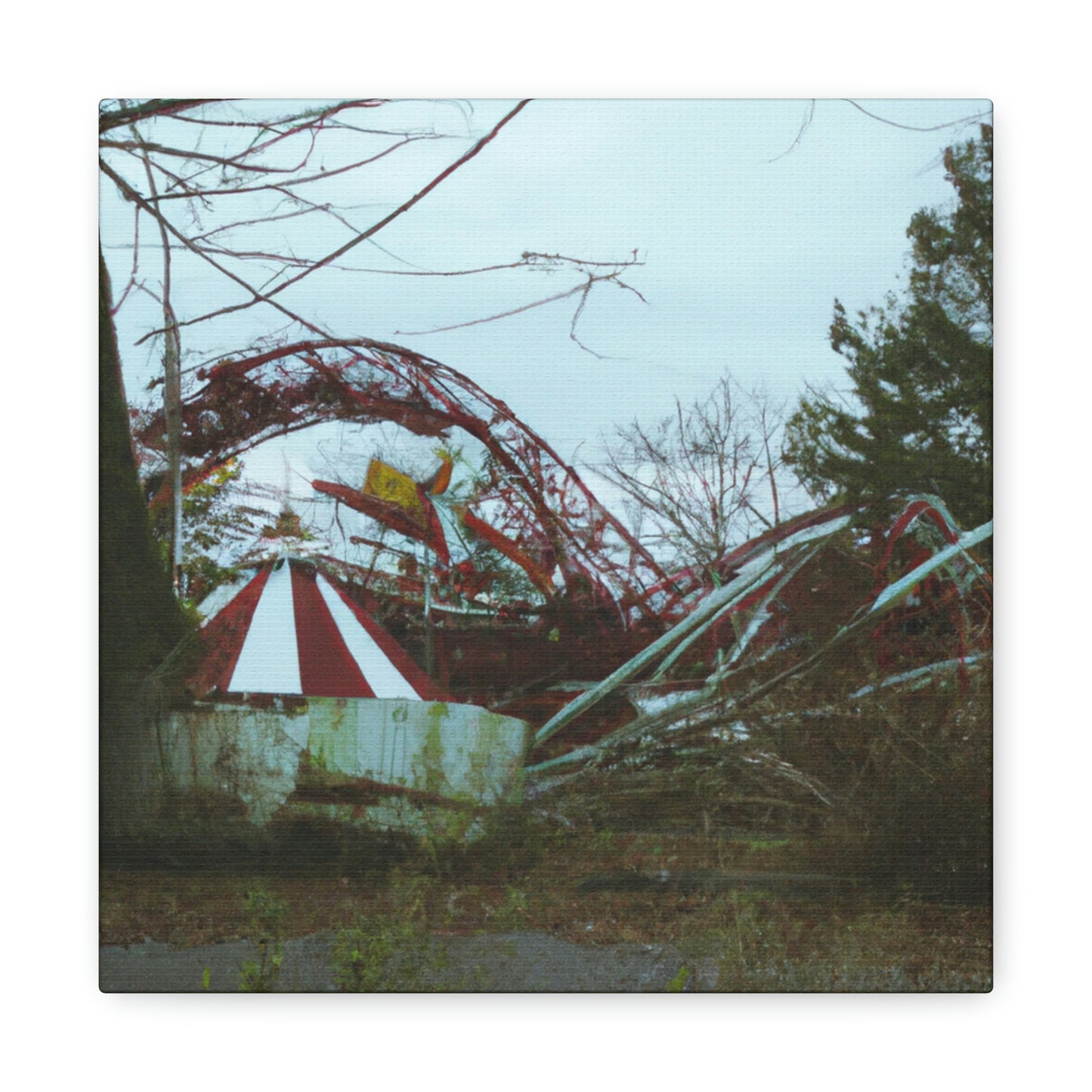 "Lost in Wonderland: An Amusement Park Adventure" - The Alien Canva