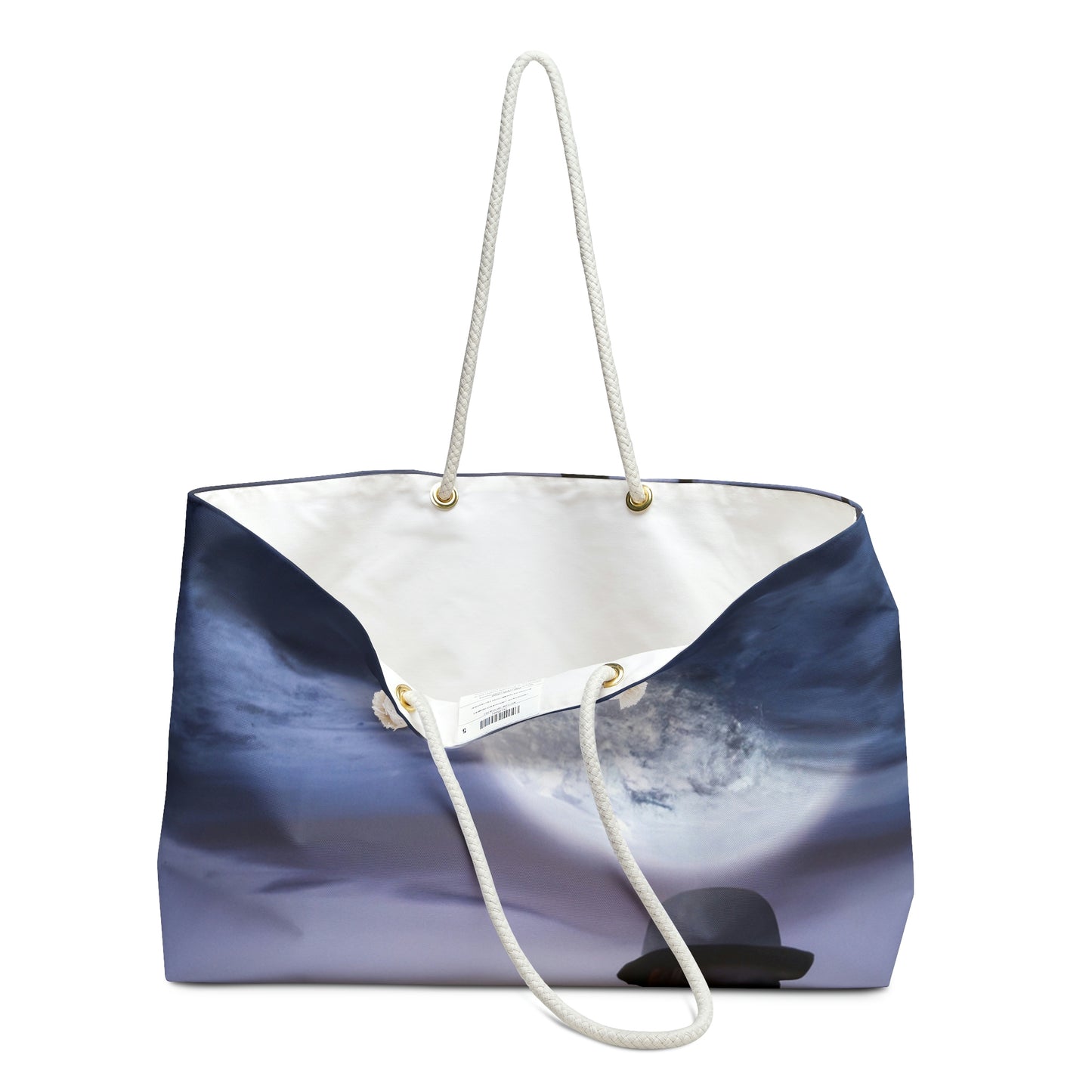 Moonlight Reflections on a Quiet Lake - Die Alien Weekender Bag